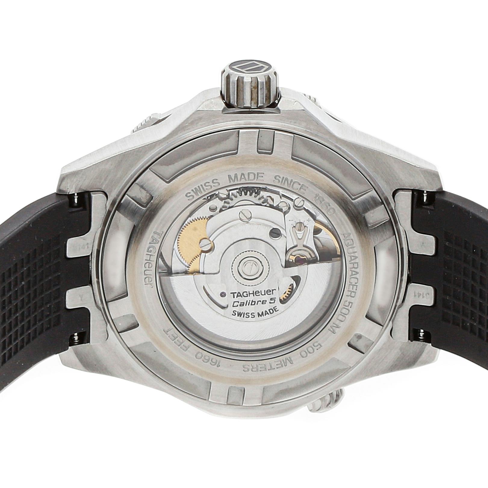 Tag Heuer Aquaracer 500m Calibre 5 WAJ2110.FT6015 WatchBox